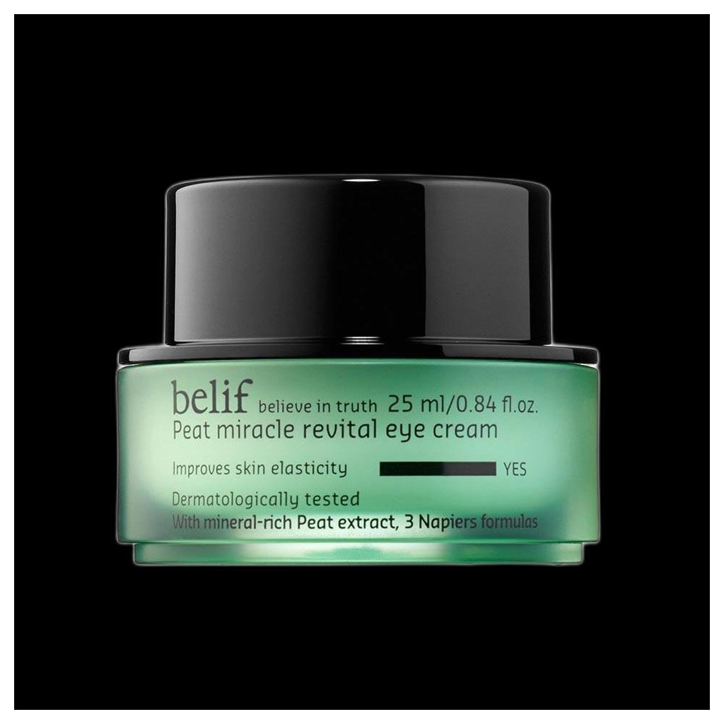 [Belif] Peat Miracle Revital Eye Cream 25ml / Korean Eye Cream / Revitalizing Formula / ของแท้ 100% 