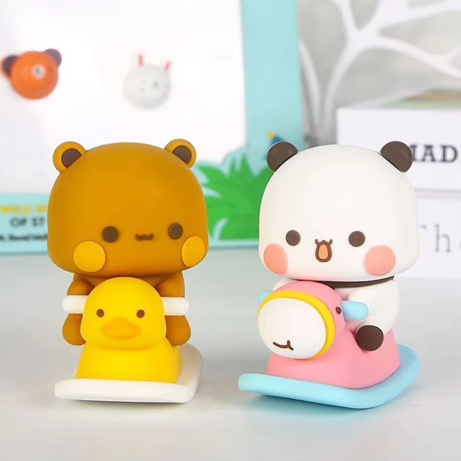 อะนิเมะรูป Bubu Dudu Panda Bear รูป Panda Bear Panda Bubu Dudu รูปตุ๊กตาการ์ตูนสะสม Panda Bubu Bear 