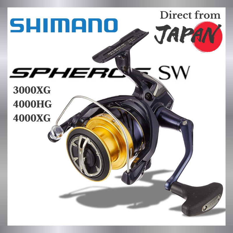 SHIMANO 19 Spheros SW Spinning Reel - 4000HG / 4000XG / 3000XG - Japan