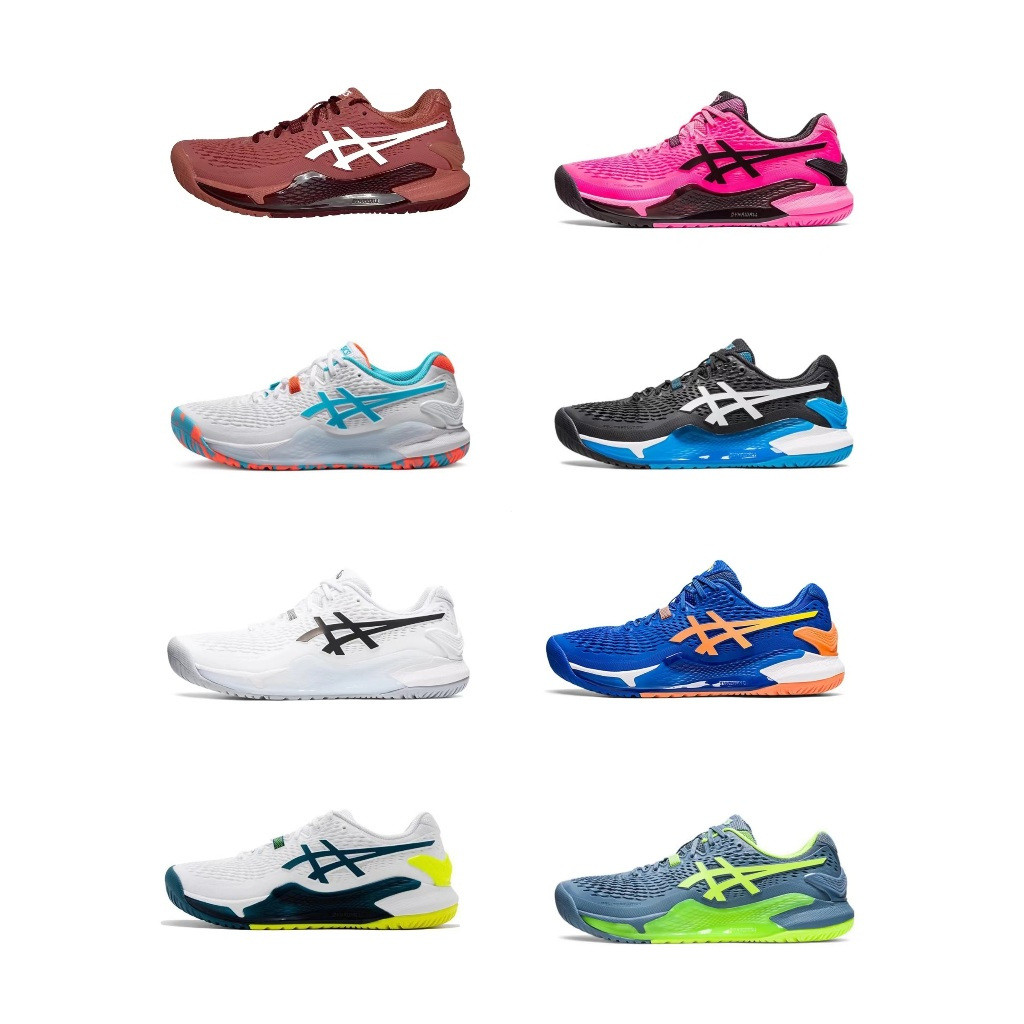 Spike Gel R9 รองเท้าเทนนิส Low Cut อเนกประสงค์และสวมใส่ง่ายสำหรับผู้ชาย