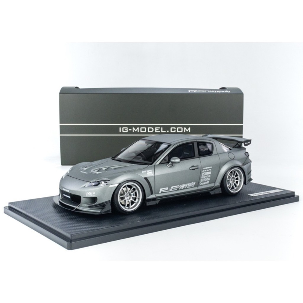 IG 1: 18 Mazda RX-8 (SE3P) RE Amemiya Amemiya IG3180 SF จัดส่งฟรี Face-to-face Sign ป้ายตรวจสอบไม่มี
