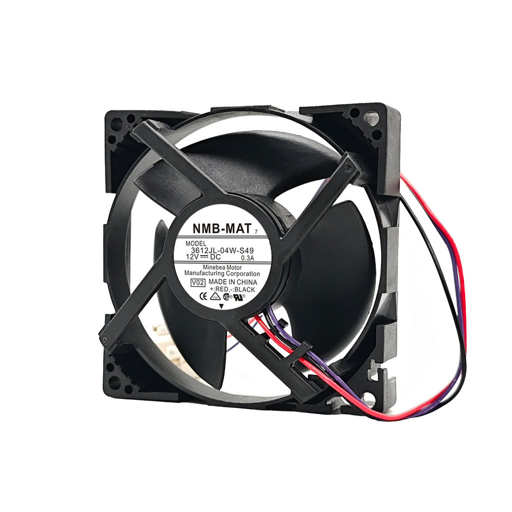 เหมาะสําหรับพัดลมตู้เย็น Samsung NMB-MAT รุ่น 3612JL-04W-S49 12V 0.3 A 9.2 ซม.