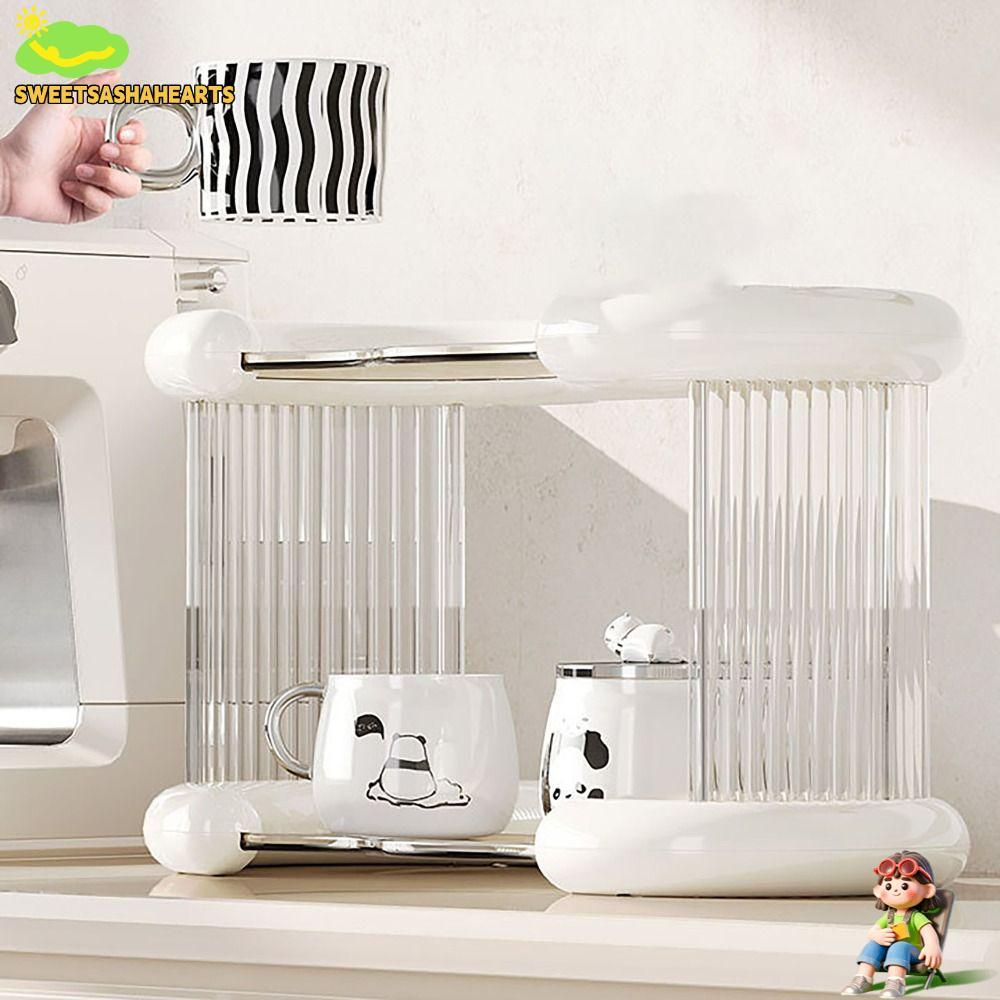 SWEE Commodity Shelf, Layered Good Bearing Capacity Storage Rack, Simple Multifunctional Large Capac