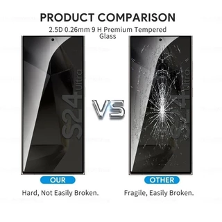 ฟิล์มกระจก กันมอง For Samsung Galaxy S26 Ultra S26 S26Plus S26Ultra S25Ultra S25Fe S24Ultra S24Fe ฟิล์มกระจกนิรภัย 034