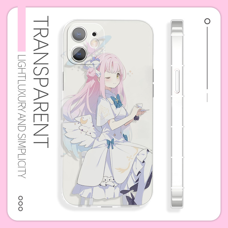 Apple 16 เคสโทรศัพท์แฟ้ม Saint Day Tea Party Saint Garden Unique Sweet Series Girl เหมาะสําหรับ 15pr