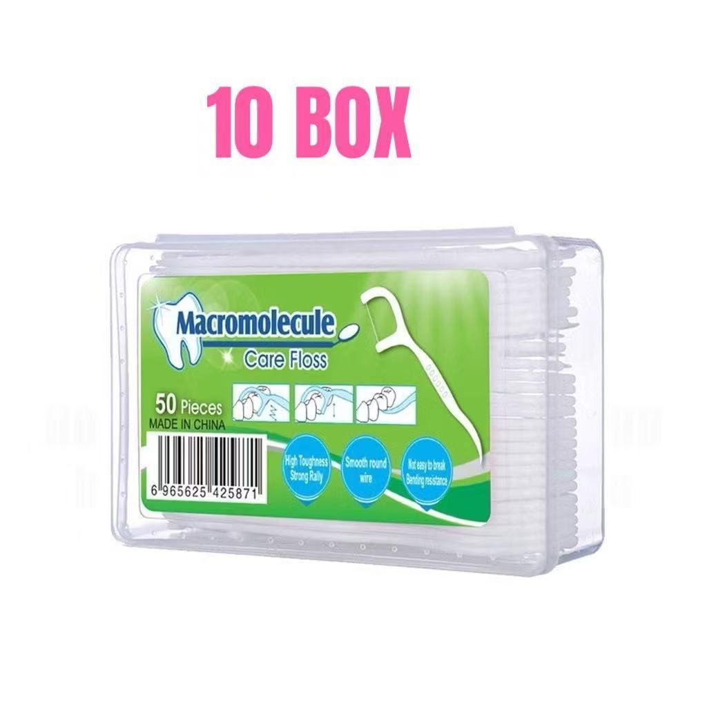 50pcs Tooth Dental Floss Teeth Flosser Oral care Floss tooth Toothpick 牙签 牙线
