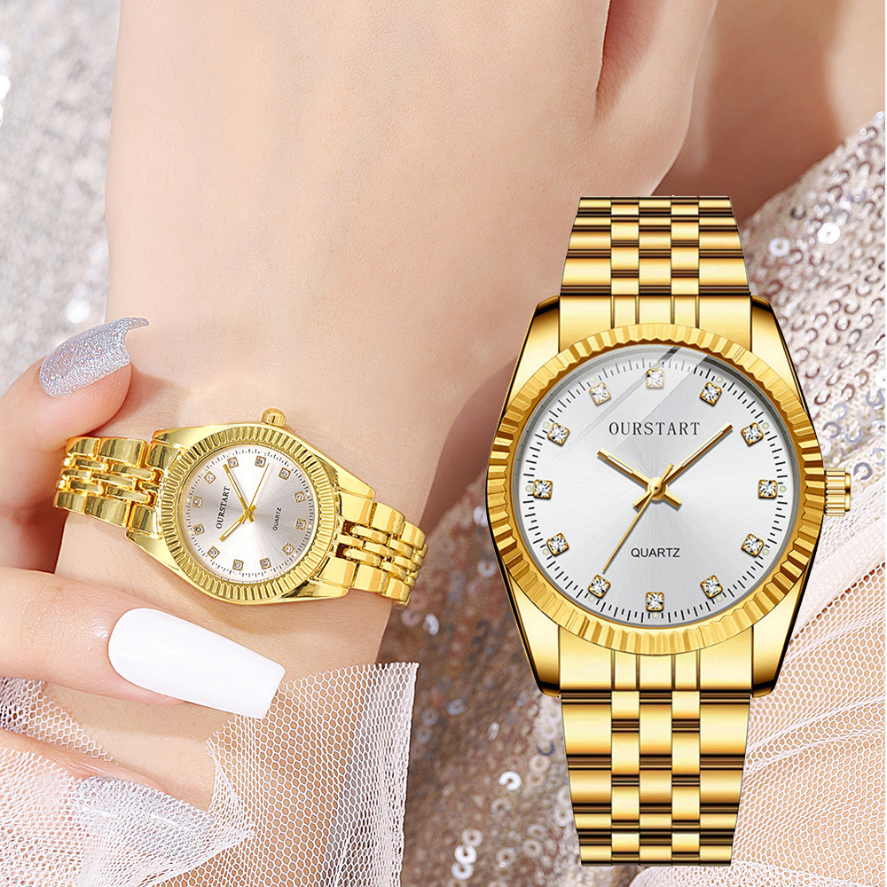Niche Simple Couple Watch Luminous Classic Set Business Quartz Watch