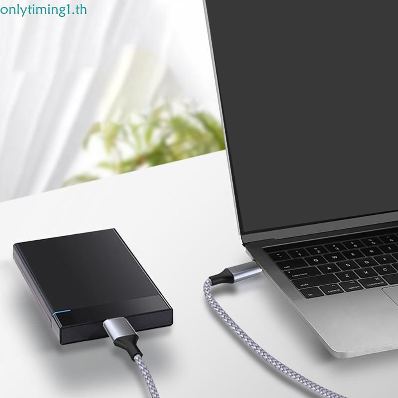 Onlytiming 5Gbps Type C ถึง MicroB สายชาร์จสําหรับฮาร์ดไดรฟ์และแท็บเล็ต File Transfer