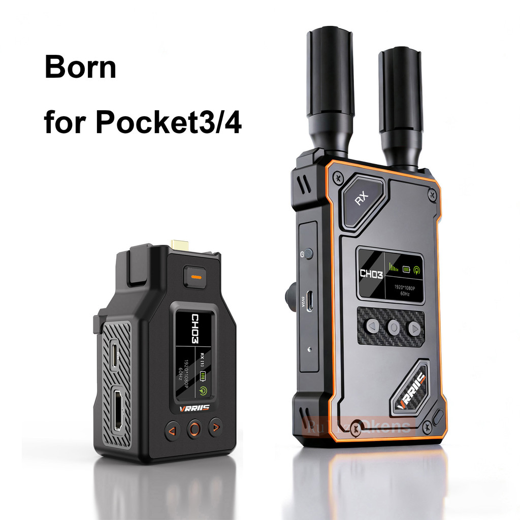 500m UVC Wireless HDMI Extender เครื่องส่งสัญญาณวิดีโอสําหรับ DJI Pocket 3 4 กล้อง Vlog Video Record สตรีมมิ่งสด