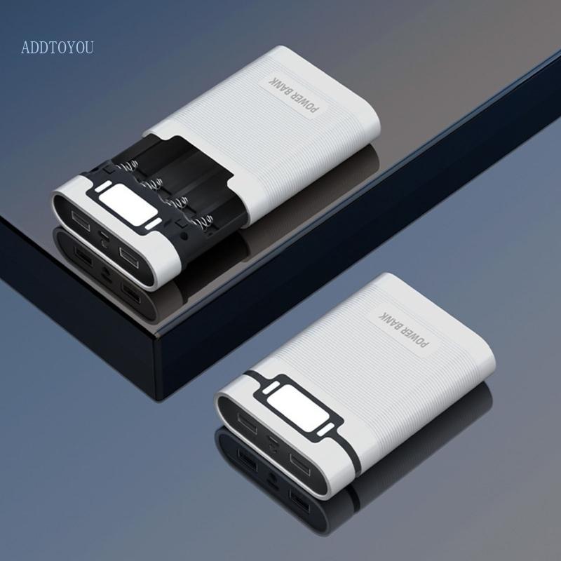 3C 4 Slot 18650 Mobile ช่องถอดได้ ไม่ต้องใช้การเชื่อม