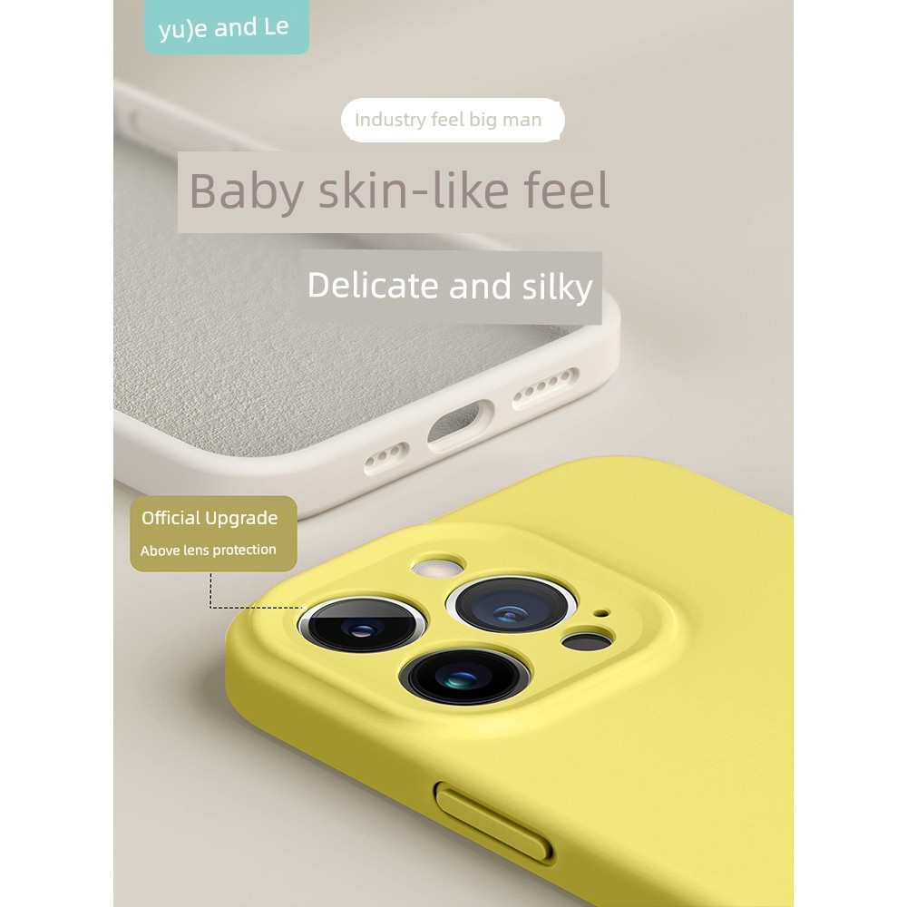 เคส 425 ไอโฟน 425 degree case เคสนิ่ม เคสซิลิโคนเหลวเลนส์เคสป้องกัน แอปเปิล เรียบง่าย