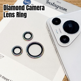 สําหรับHuawei Pura70 Pura70Pro + Pura70Pro 9Dเพชรกล้องเลนส์P…