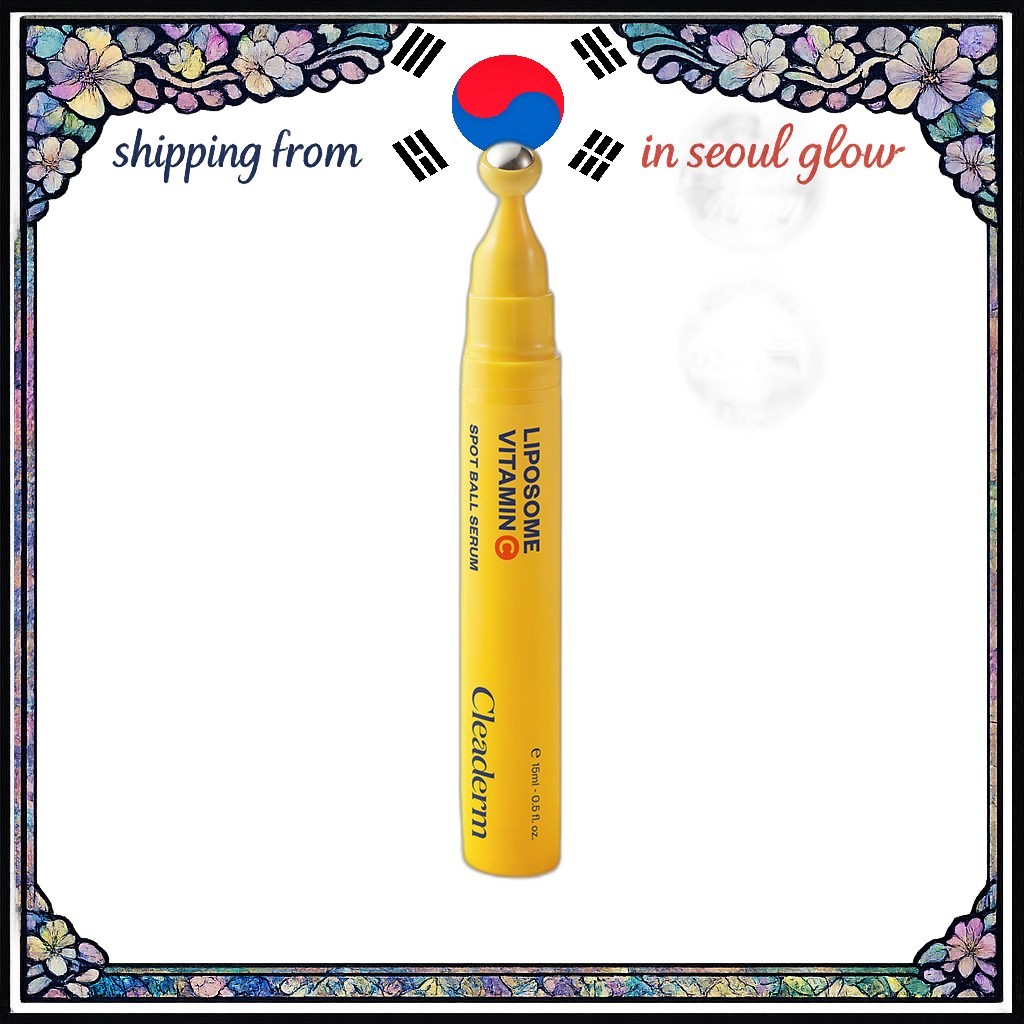 [daiso] Cleaderm Liposome Vitamin C Spot Ball Serum, 15ml, 1pc / Korean Spot Serum / Vitamin C Boost