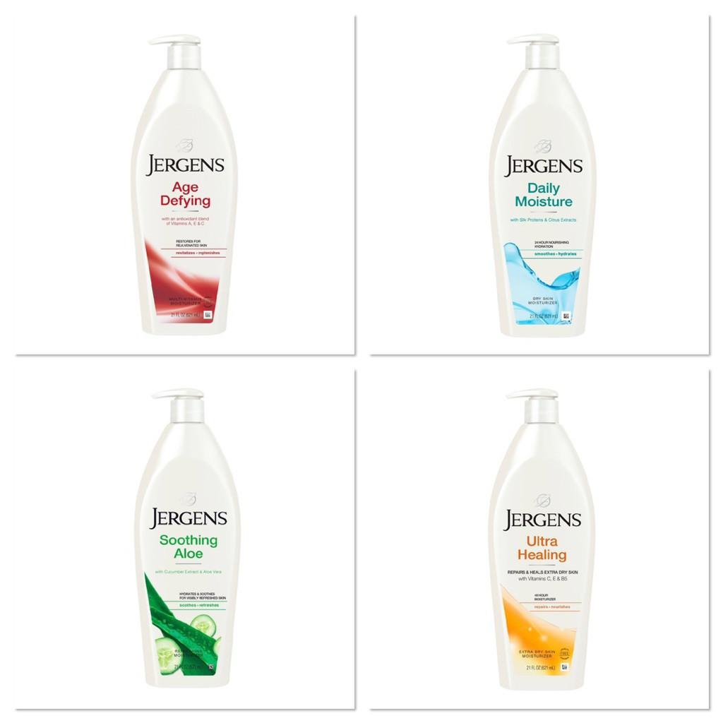 Jergens Moisturiser เจอร์เกนส์ โลชั่นบำรุงผิวกาย ขนาด 621มล.