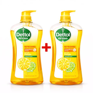 [แพ็ค1แถม1] Dettol เดทตอล กลิ่นหอม ติดทนนาน อ่อนโยน ลดการสะสมของแบคทีเรีย ขวดปั๊ม 450-500มล.