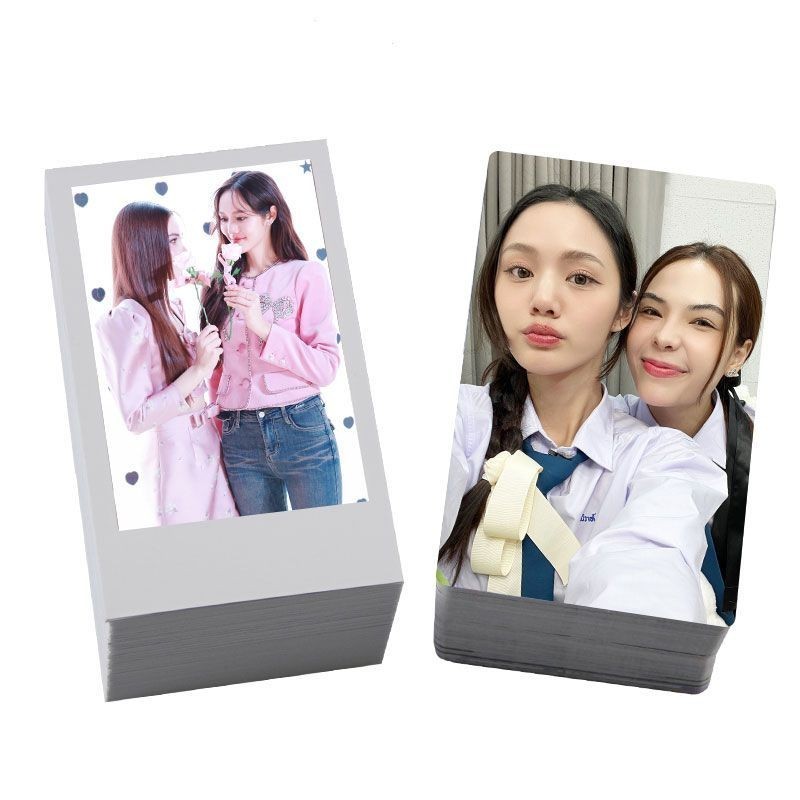 เล่ห์รัก (lmsy) การ์ดรูปถ่าย 2 ชิ้นไม่ซ้ําโฮมเมด 10 ซม.มุมกลมโพลารอยด์การ์ดสติกเกอร์ภาพนักเรียนรักหล