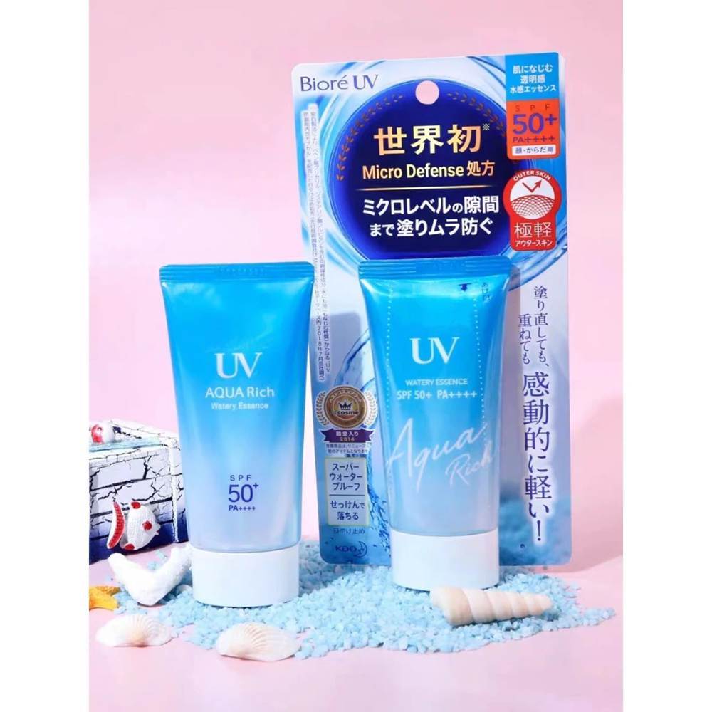 Japan Sunscreen spf 50 sunscreen biore uv sunscreen sunscreen waterproof 50ML