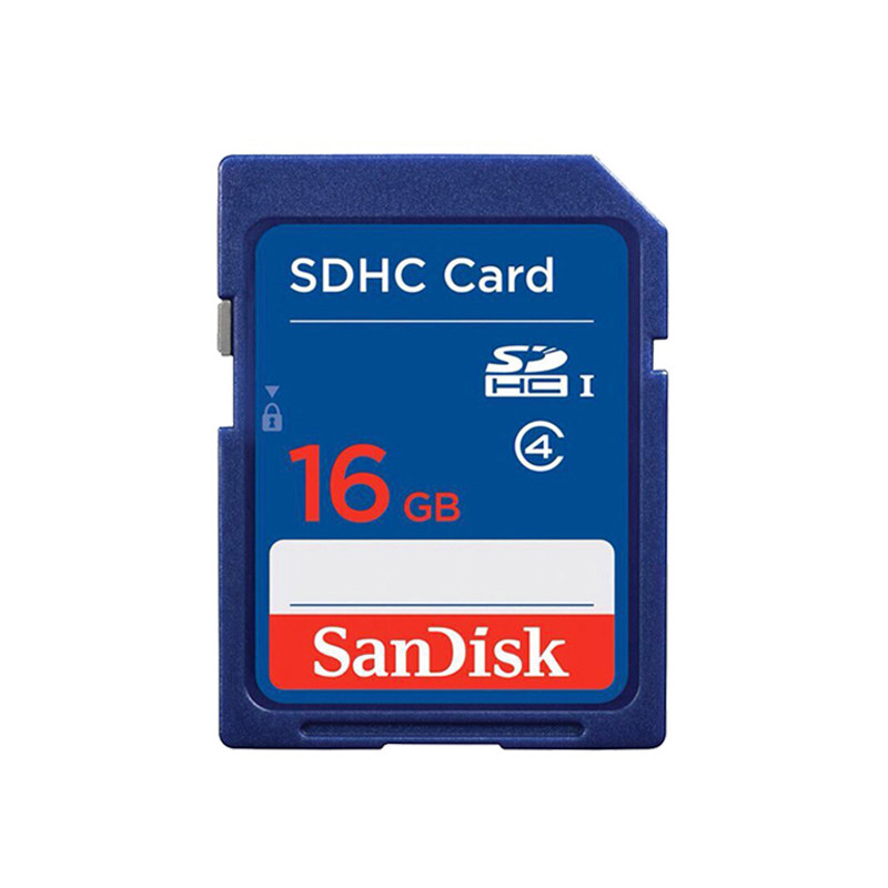 sdcard sdcard แท้ Sandis SD 16G class4 Canon Panasonic Nikon CCD การ์ดหน่วยความจํากล้องดิจิตอล การ์ด