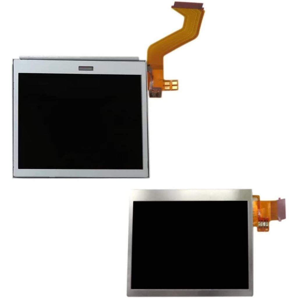 2023 จอแสดงผลหน้าจอ LCD ทดแทนสําหรับ Nintendo DS Lite DSL NDSL, จอแสดงผลหน้าจอด้านล่างด้านบน