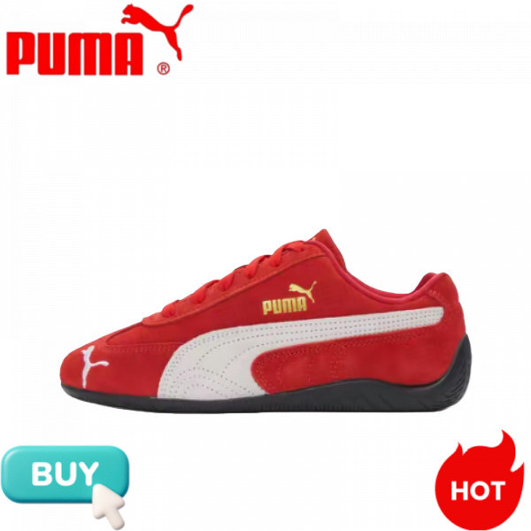 (ของแท้ 100%) PUMA Speedcat Go OG สีแดง สำหรับผู้ชายผู้หญิง คลาสสิก สบาย ทันสมัย ย้อนยุค เข้ากับทุกสไตล์