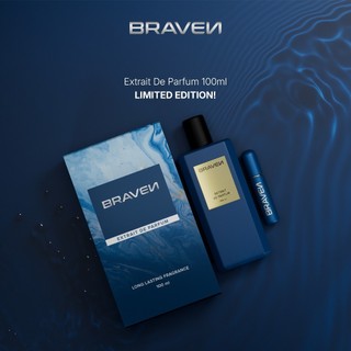 INSPIRED KEMASAN FEET BOTTLE  Braven Cool Wootah Extrait De Parfum 100 ML - Parfum Pria Wangi Tahan Lama - Long Lasting - Extrait De Parfum