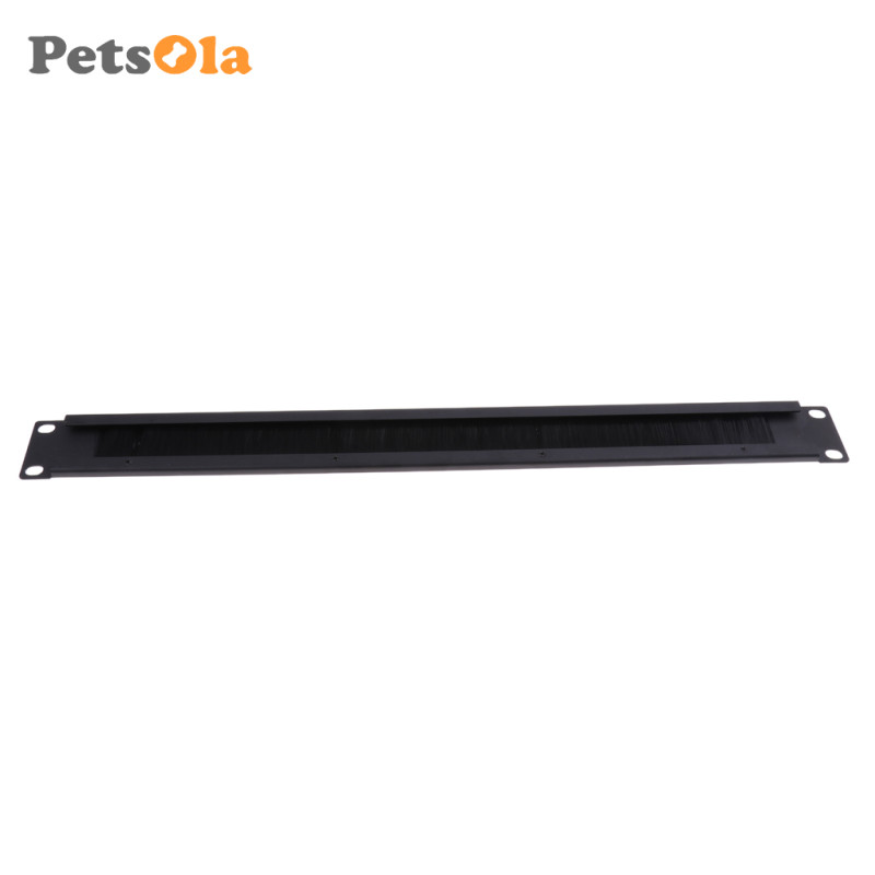 [Koolsoo2] 1U 19" Rack Mount Network Brush Tidy Panel