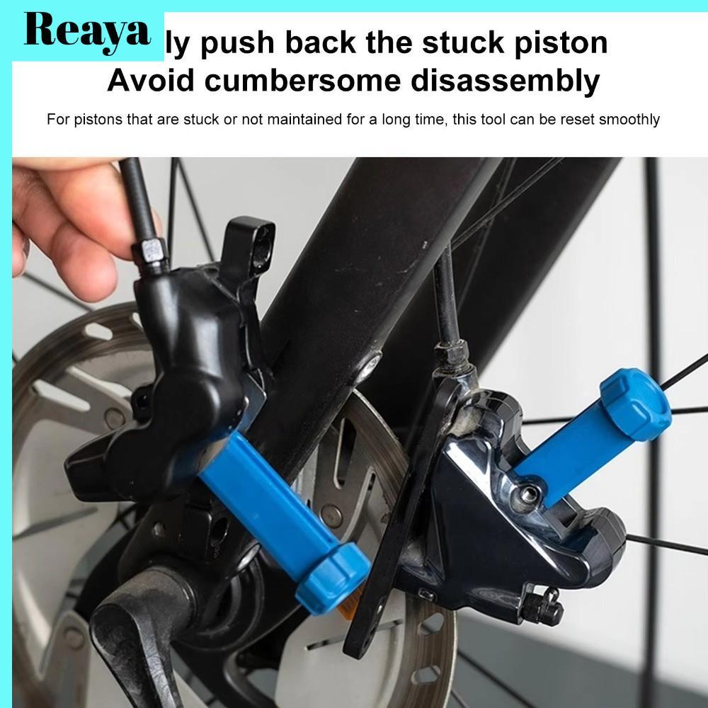REAYA ผ้าเบรค Spreader เครื่องมือ, Expander Tool ออกแบบตามหลักสรีรศาสตร์จักรยานลูกสูบ Spreader, Heavy Duty Piston Spreader เครื่องมือมืออัตโนมัติ Calipers เครื่องมือสําหรับขี่จักรยานการบํารุงรักษารถ
