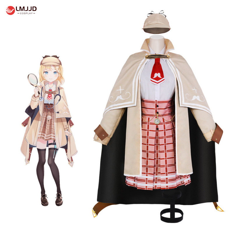 Amelia Watson จาก Hololive VTuber ในสไตล์anime