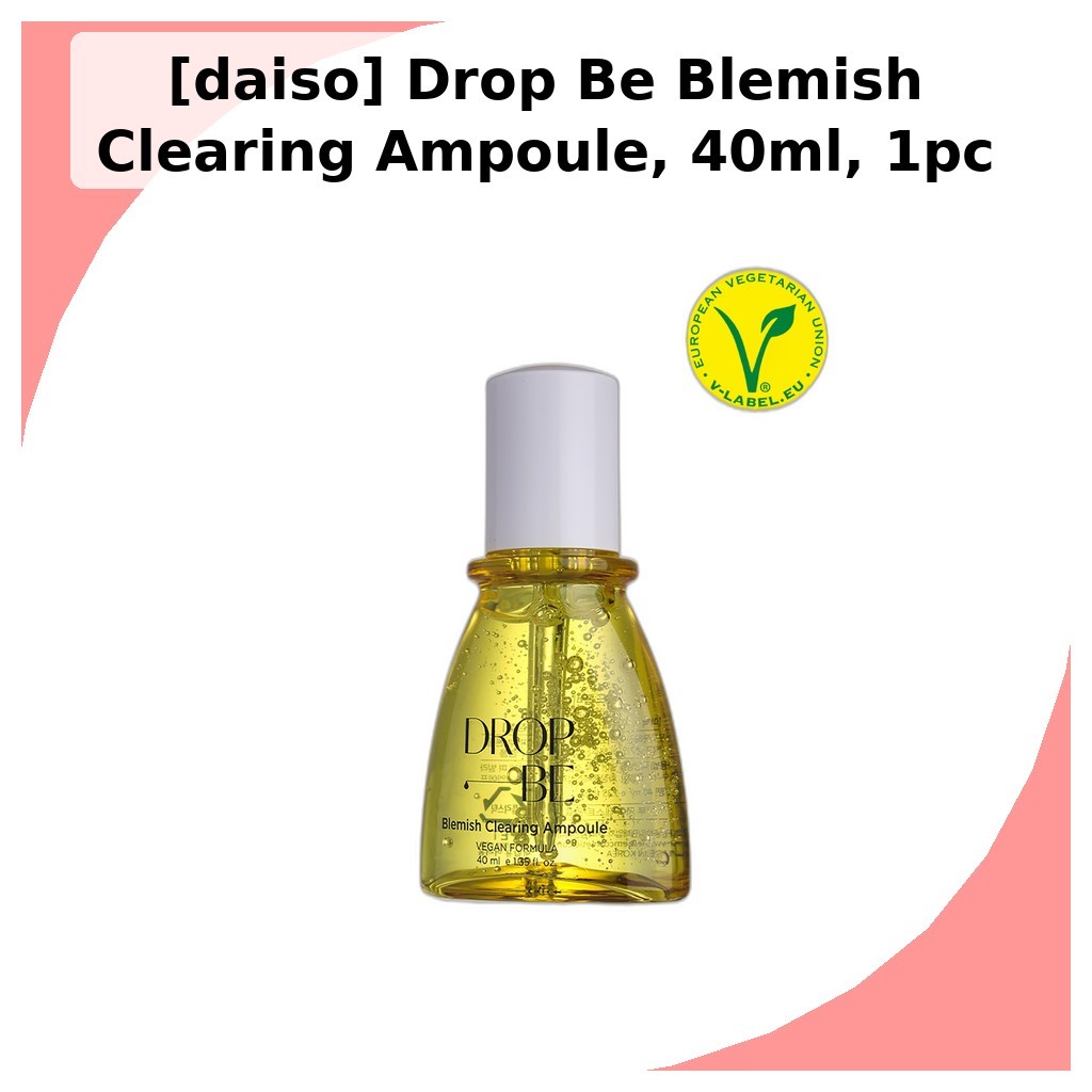 [daiso] Drop Be Blemish Clearing Ampoule, 40ml, 1pc / Korean Ampoule / Blemish Clearing / ของแท้ 100