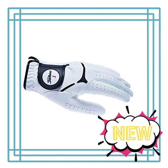 TITLEIST Golf Glove Men's TG39 Black 21cm for Left Hand
