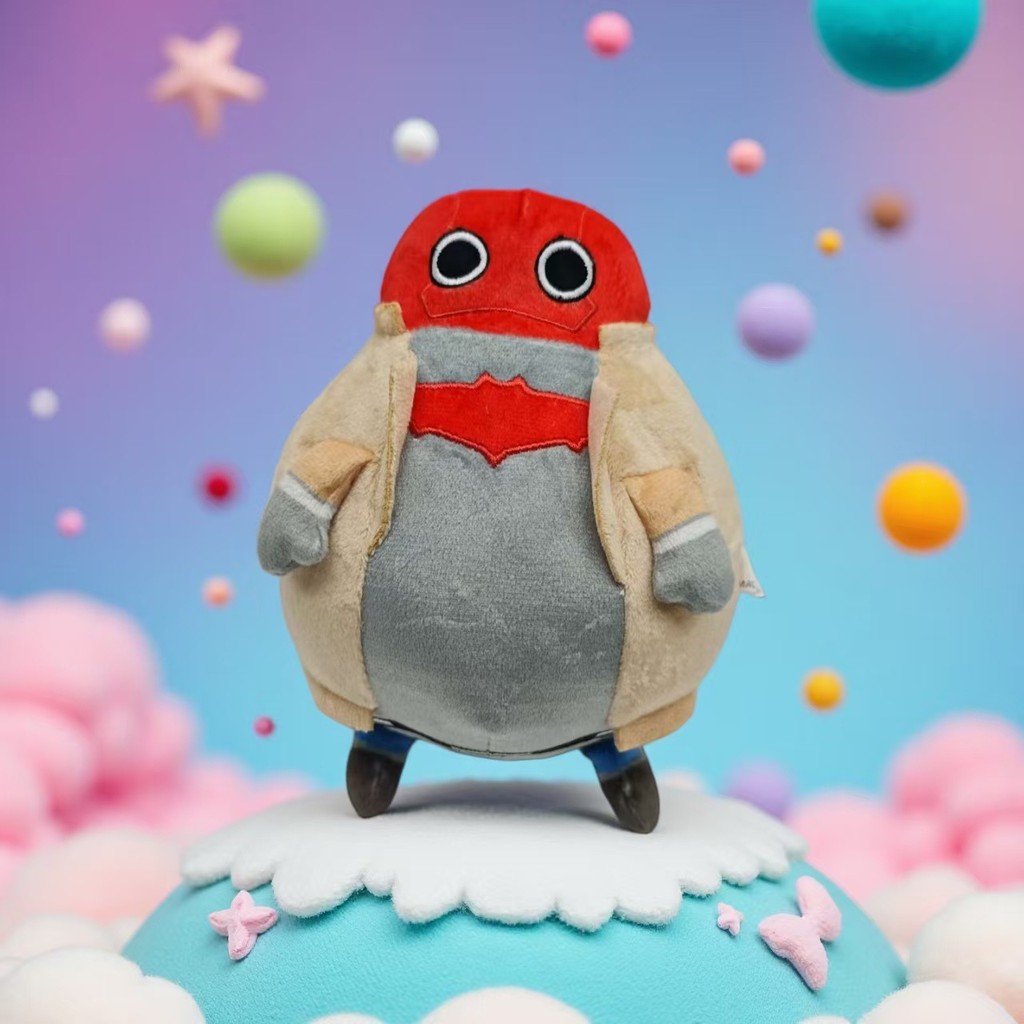Fat Jason Todd Plush Fat Jason Plush Doll Muscle Version Superman/Batman Doll Game Merchandise จี้