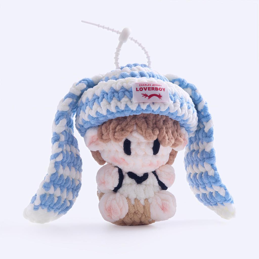 成品 边鞋 软糖明 Star 边礼手工钩玩具 doll物料包เสร็จสิ้น挂 Bian Bo Xian Fudge Star Peripheral HandKUTR