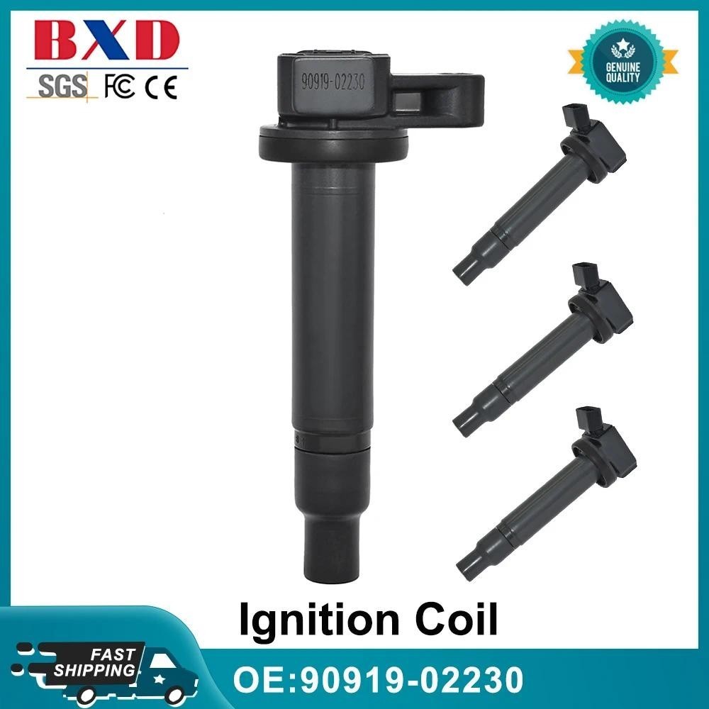 1/4 ชิ้น 90919-02230 9091902230 คอยล์จุดระเบิดสําหรับ Toyota Tundra 4.7L V8 2001-2009