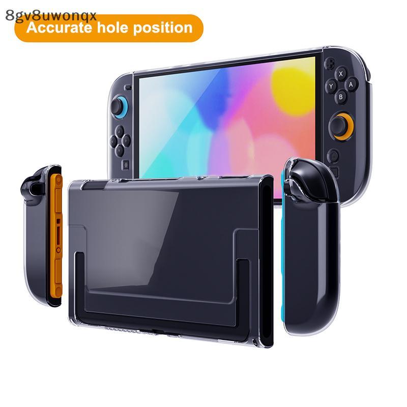 เคส TPU คอนโซลเกมฝาครอบโปร่งใสสำหรับสวิตช์2 2025ปลอกกันกระแทกดีไซน์ตามหลักสรีรศาสตร์