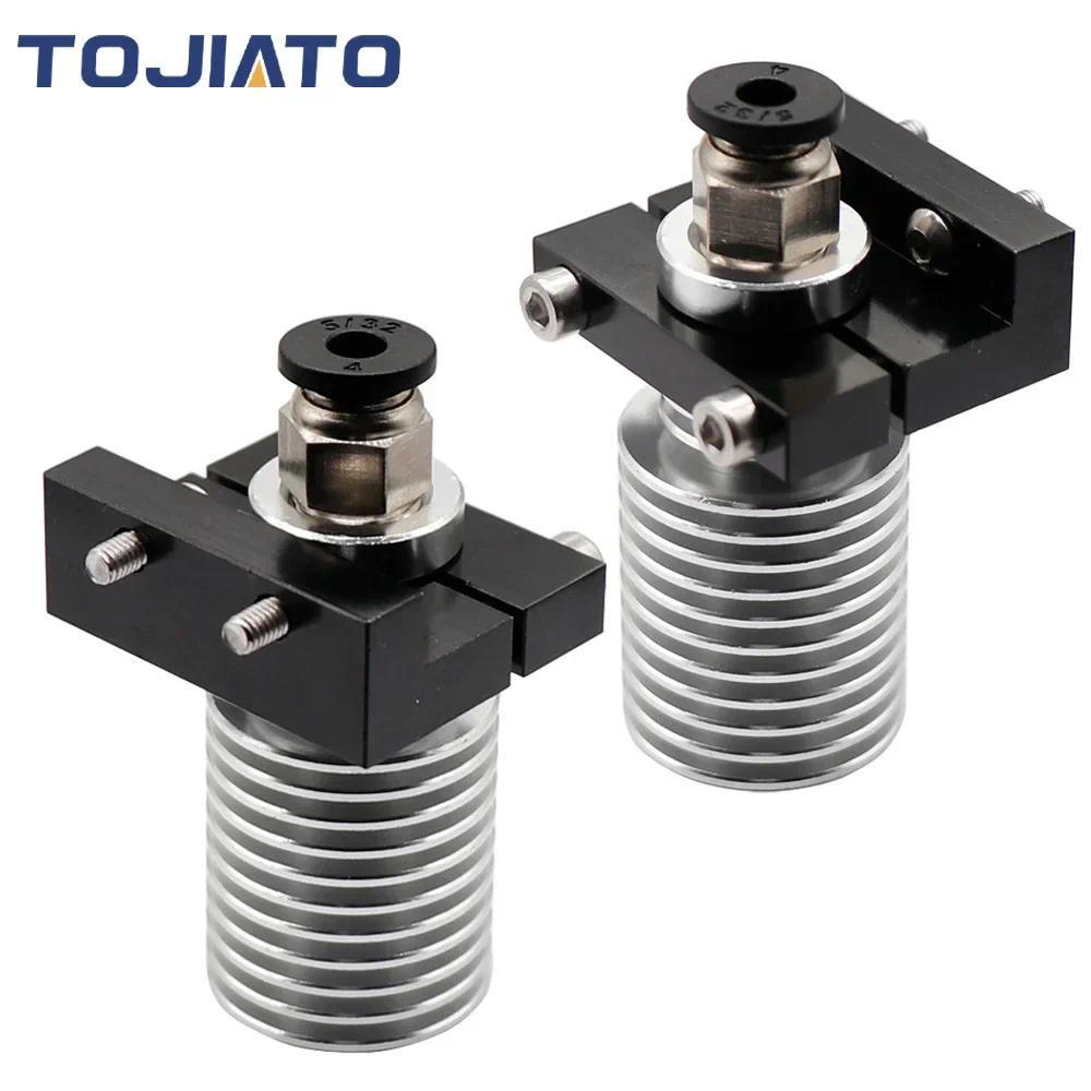 Tojiato V6 Hotend Fixed Block E3D V6 Volcano Hot End Extruder ผู้ถือยึดสําหรับ 3D ชิ้นส่วนเครื่องพิม