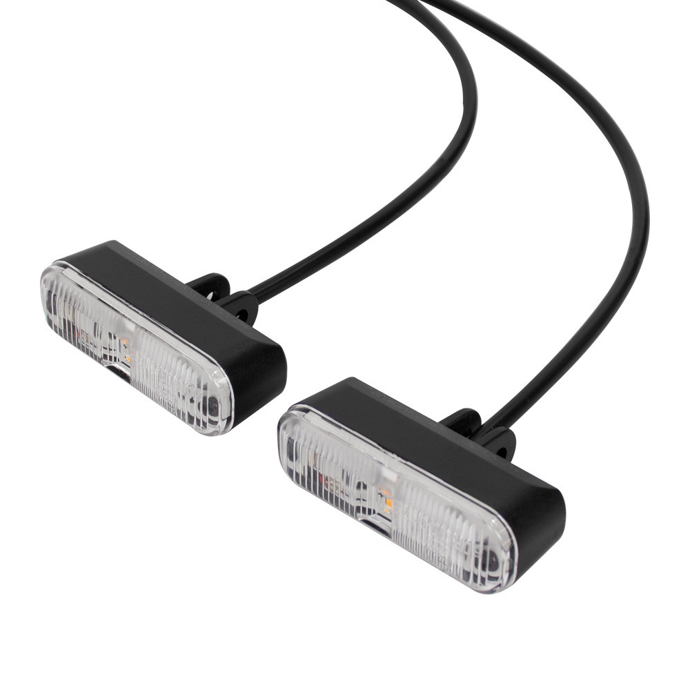 ไฟเลี้ยวหน้าสกูตเตอร์ไฟฟ้า Ninebot P65 P100S ไฟสัญญาณเลี้ยวซ้าย-ขวา อุปกรณ์เสริม
