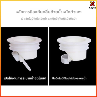 Xayto แกนกันกลิ่นและกันแมลงเหมาะสำหรับห้องน้ำและท่อระบายน้ำระเบียงกันแมลงกันกลิ่นและแกนกันกลิ่น