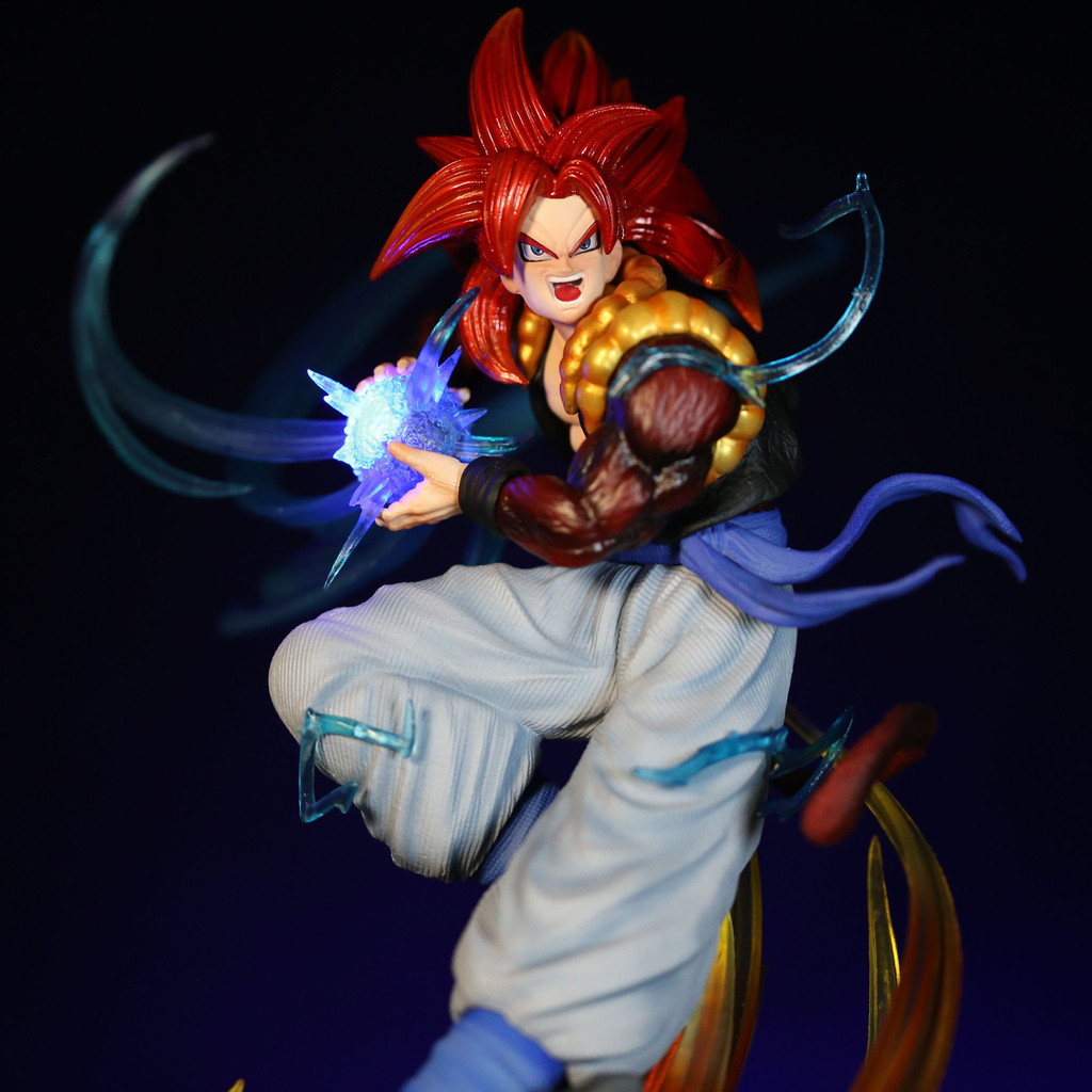 Dragon Ball Anime สินค้า Super Saiyan Gogeta เครื่องประดับสามารถ Luminous Fourth-Order Gogeta รูป