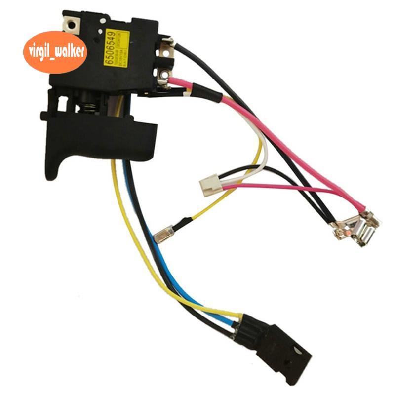 อะไหล่เปลี่ยนสวิตช์สว่านสําหรับ DHR202, สําหรับค้อนโรตารี่ DHR162- รุ่น 638882-6 6506549 638883-4