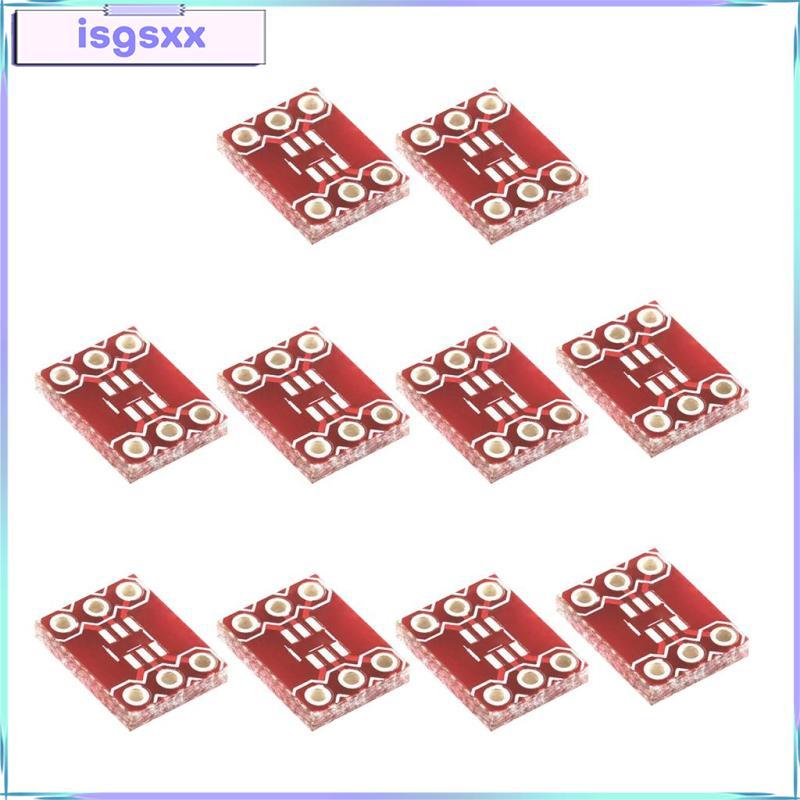 [isgsxx] 10 ชิ้น 6 พิน SOT23 เป็นอะแดปเตอร์ DIP PCB ซ็อกเก็ตการทดลองแปลงบอร์ด