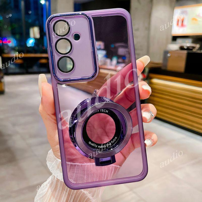 Samsung A57 5G CDรูปแบบวงเล็บแม่เหล็กสําหรับSamsung รูปที่ 3
