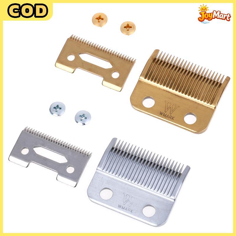COD ปัตตาเลี่ยนตัดผมแบบมืออาชีพหัวใบมีดเหล็กกล้ากล่องสูงอุปกรณ์คลิปเปอร์ใหม่