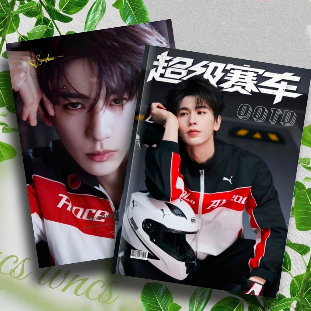 เวลาจํากัด Zhang Linghe Racing OOTD อัลบั้มที่ระลึก Zhang Linghe สินค้าสนับสนุนอัลบั้มโปสการ์ดอัลบั้