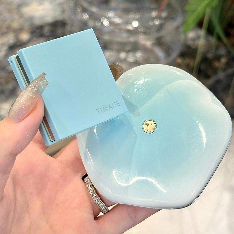 TIMAGE Tricolor คอนซีลเลอร์ Palette Matte Highlighting Foundation สําหรับ Dark Circles และ Age Lines