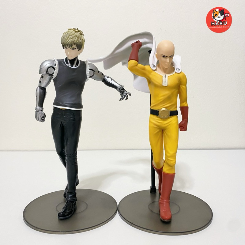 ( 📌 PRE-ORDER)[พร้อมส่ง/มือ2ไม่มีกล่อง/ของแท้] Saitama & Genos - DXF Figure - One Punch Man Figure ฟ