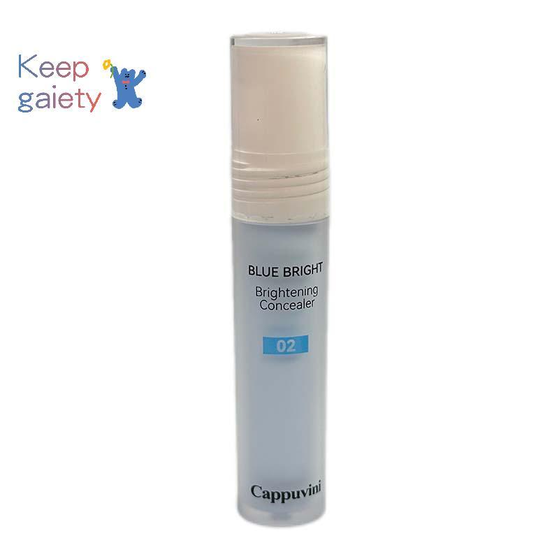 [Kpt-t] Cappuvini Brightening High Gloss Liquid Foundation คอนซีลเลอร์ Sti Lasting Moisturizing Face