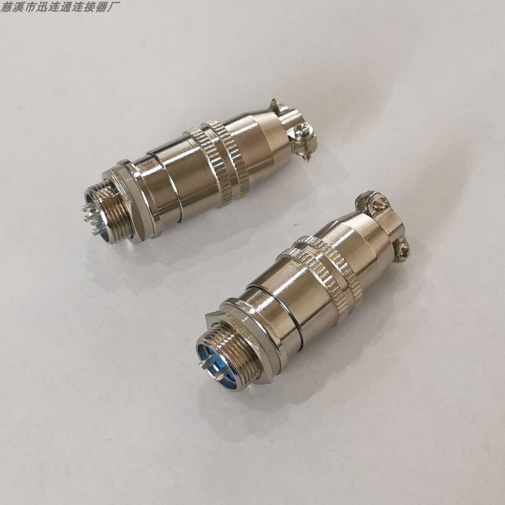 การบินปลั๊กซ็อกเก็ต Quick Connector XS12-2 Core 3 Core 4 Core 5 Core 678 Core Quick Plug 12MM Connec