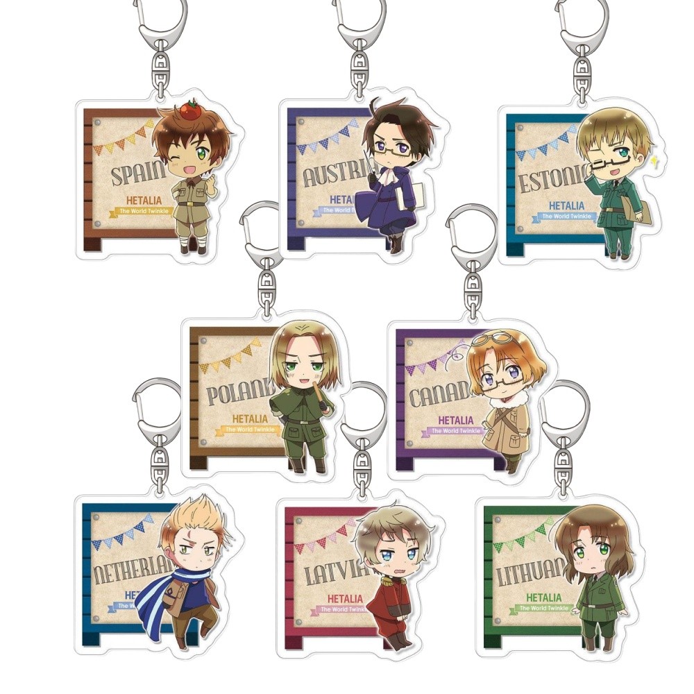 Lucky Seven Anime Peripheral Store Hetalia: The World Twinkle ฟินแลนด์ Prussia Hungary Austria