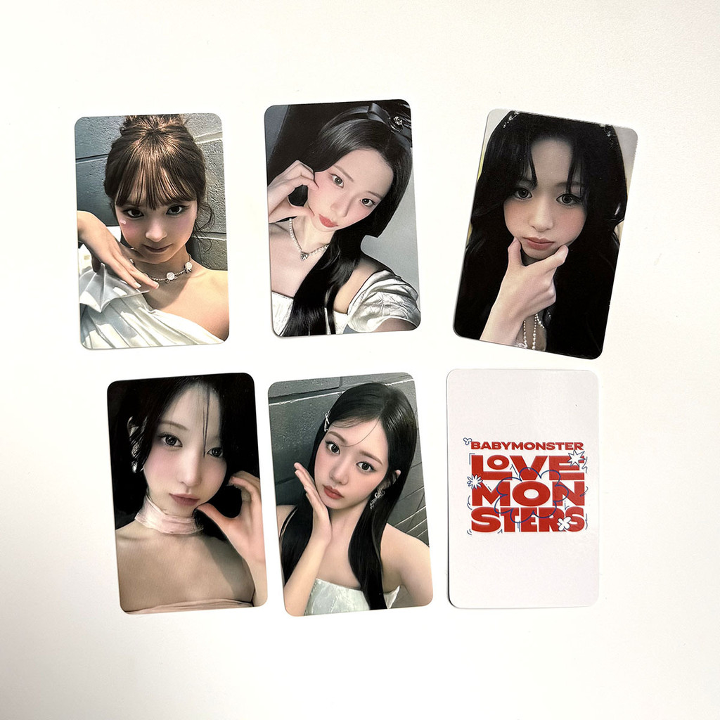 การ์ดแฟนโบนัส fcbabymonster การ์ดคอนเสิร์ต Monstiezlove Photo Card Japan Full Amount IGA0