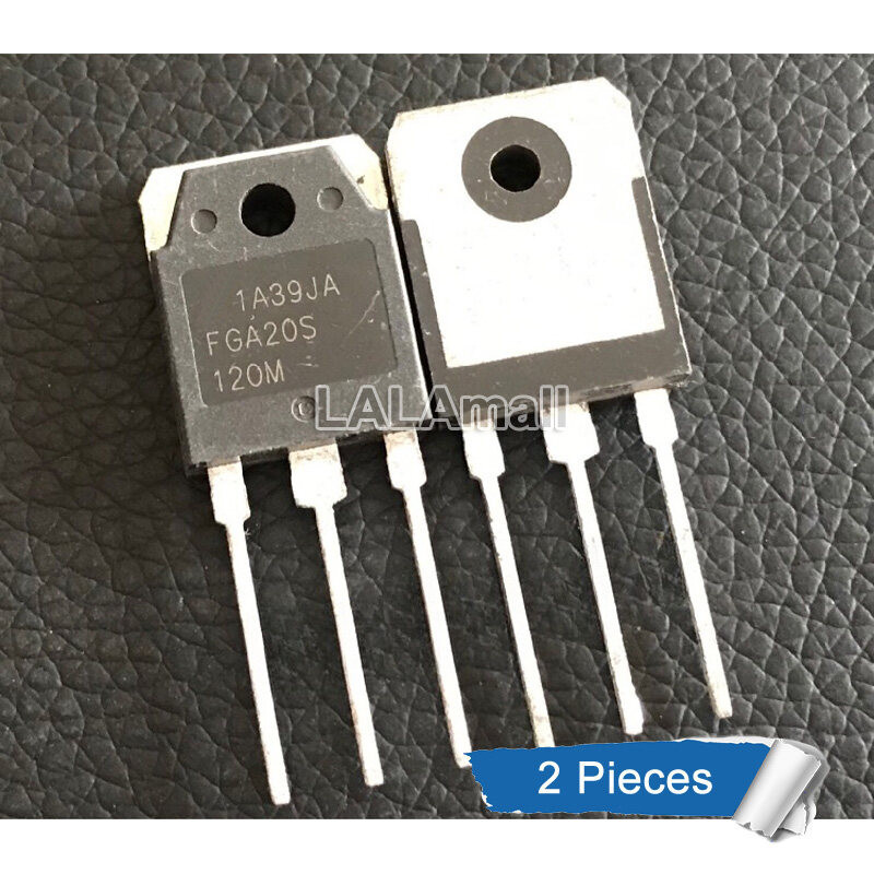 2 ชิ้น FGA20S 120M TO-3P FGA20S120M TO3P 1200V/20A IGBT ทรานซิสเตอร์ใหม่